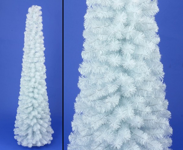 Künstlicher Weihnachtsbaum Kasan in Säulen Form mit 180cm PVC Nadeln B1