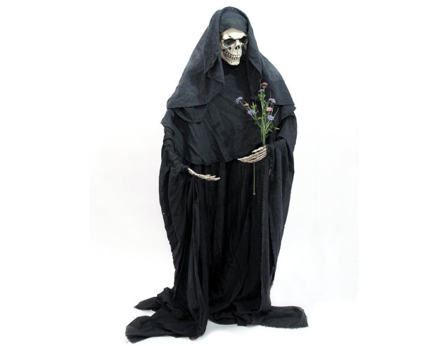 Halloween Figur Skelett, formbar, Höhe 160cm