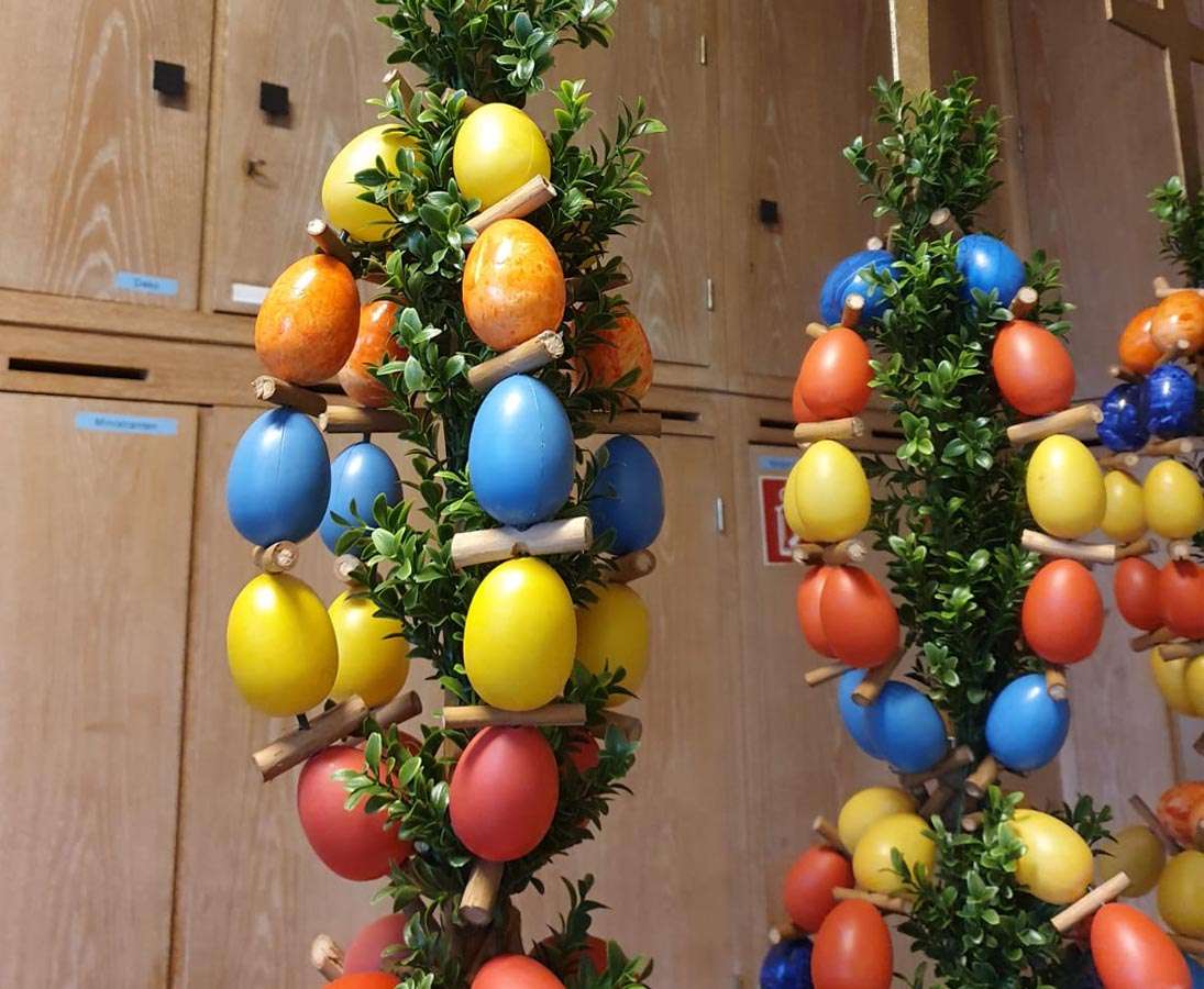 Wetterfeste Kunstpflanzen Zweige mit 476 Buchsblätter kaufen