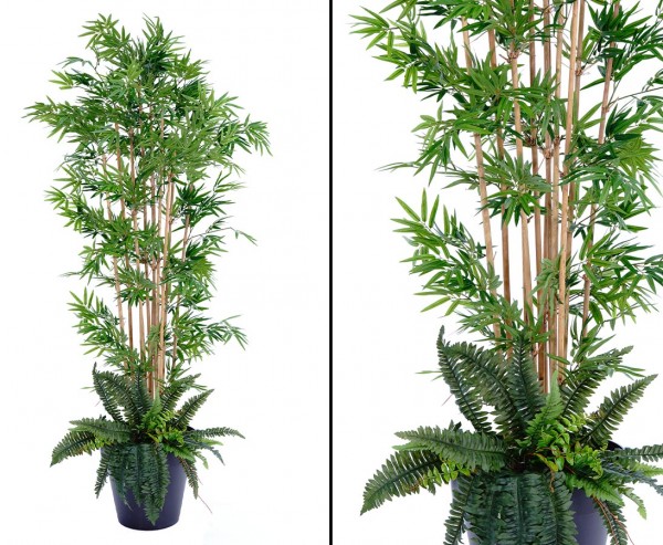 Kunstpflanzen Arrangement "Bambus Small" mit 180cm