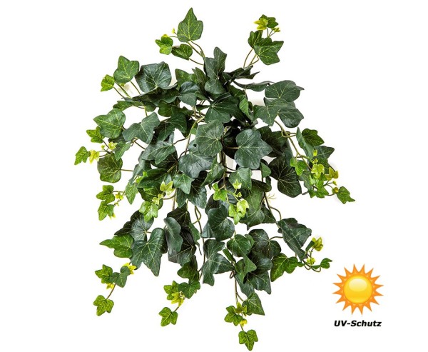 Efeubusch Kunstpflanzenhänger mit 133 Blätter und UV-Schutz