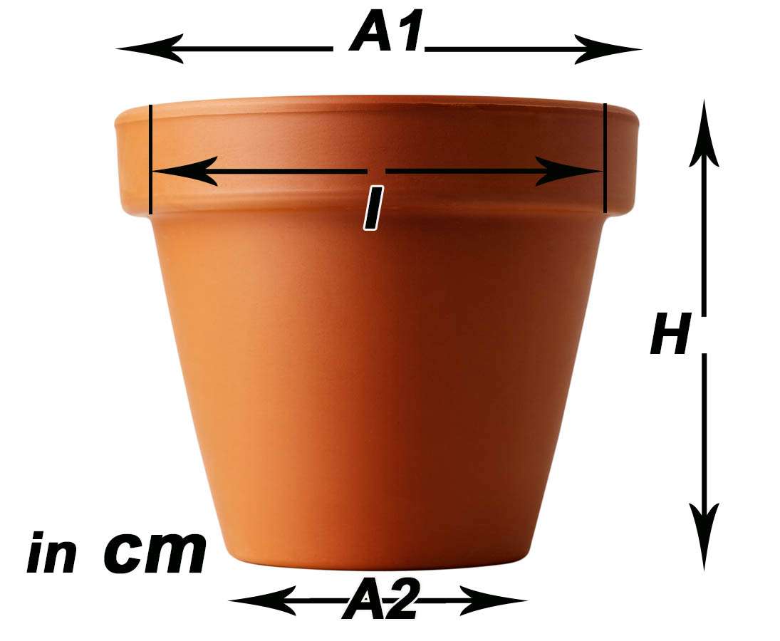 100 Kleine Kunststoff-Töpfe (5,1 Cm) – Terrakotta-Farbe, Ideal Für Kinderzimmer & Garten