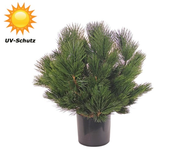 Künstliche Waldkiefer Pinus sylvestris Kugel Durch. 70 cm, H 70 cm, UV-sicher