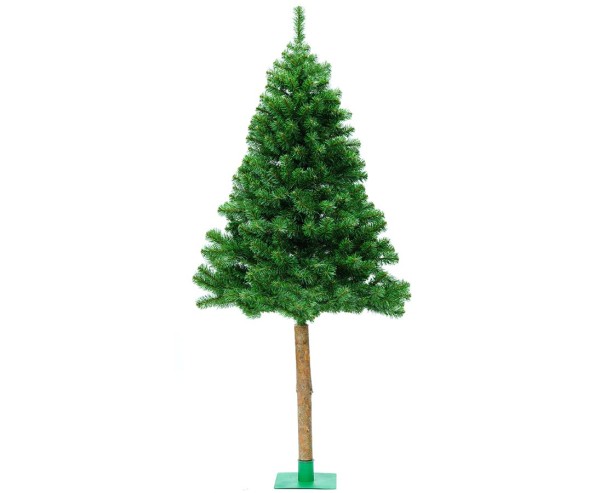 Künstlicher Tannenbaum mit Naturstamm 150cm für Walddekorationen
