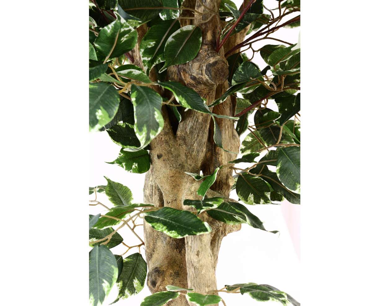 Künstlicher Ficus Benjamini – 90 Cm Hoch, Mit Topf, Kunstbaum Für Zimmerdeko