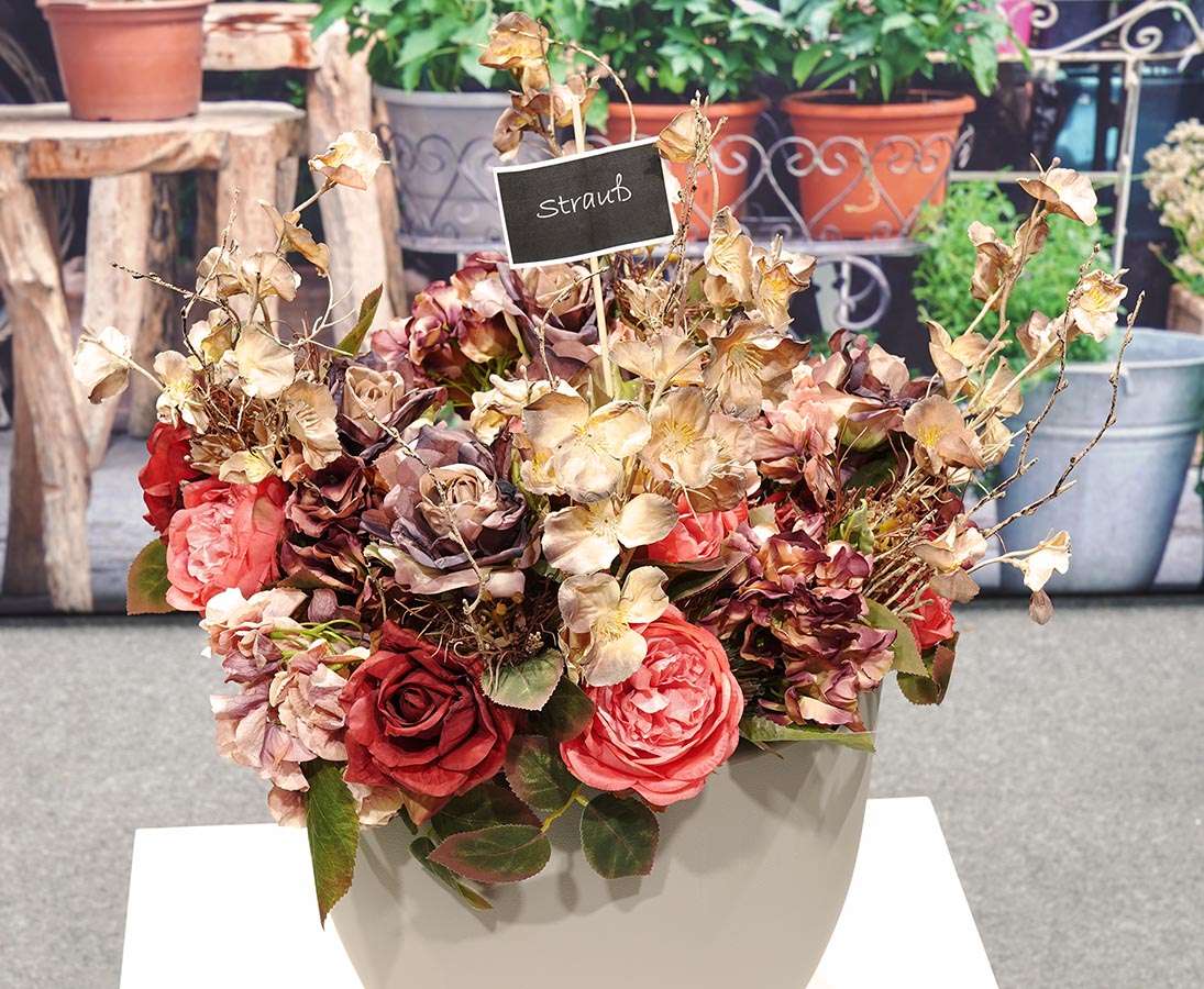 Kunstblumen Mixbund 60cm